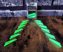 Q2I Fusion 2.1" Fletching - Neon Green, Orange, Black, White, Yellow Pink Vanes