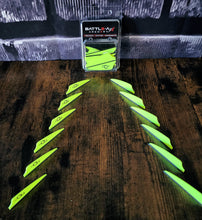 Q2I Fusion 2.1" Fletching - Neon Green, Orange, Black, White, Yellow Pink Vanes