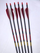 Gold Tip Hunter 340 Traditional Arrows w/ 4" Feathers 6pk Multiple Colors NEW!