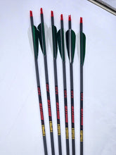 Gold Tip Hunter 340 Traditional Arrows w/ 4" Feathers 6pk Multiple Colors NEW!