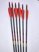 Gold Tip Hunter 340 Traditional Arrows w/ 4" Feathers 6pk Multiple Colors NEW!