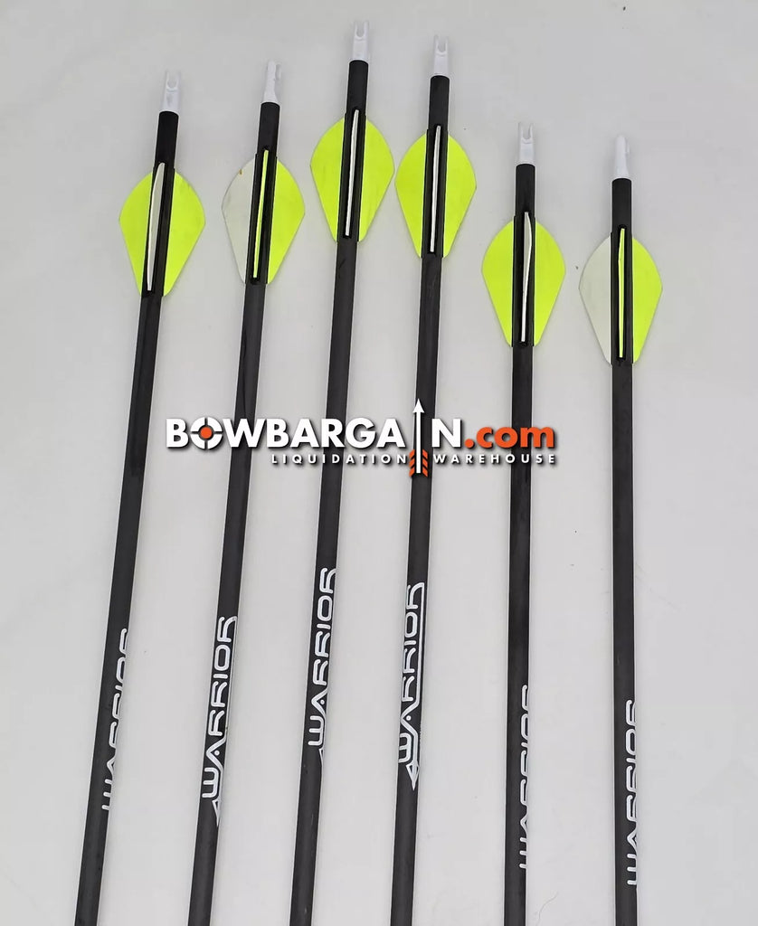 Gold Tip Pierce Platinum Arrows - .166 Spine 400 With 6 Inch Raptor Vanes (Pack Of 6)