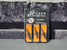 Killz Fixed "WICKED" Broadhead 100gr Chisel Tip 3pk