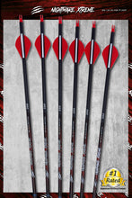 NIGHTMARE XTREME 300 / 350 / 400 spine Arrow 12/Pack Fletched