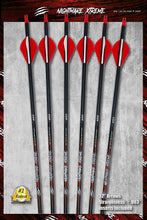 NIGHTMARE XTREME 300 / 350 / 400 spine Arrow 12/Pack Fletched