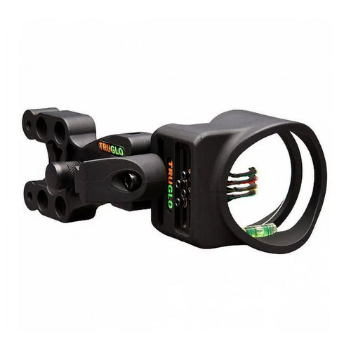 TruGlo Carbon XS 4-Pin Archery Bow Sight, .019, Black