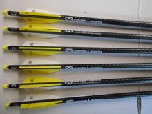 TenPoint EVO-X Center Punch 16" Carbon Crossbow Bolts w/ Alpha-Nock 4 PK-YELLOW