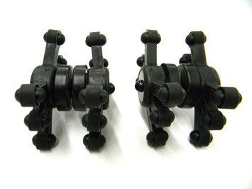 RiserJax Dampeners, BLACK  2 pack