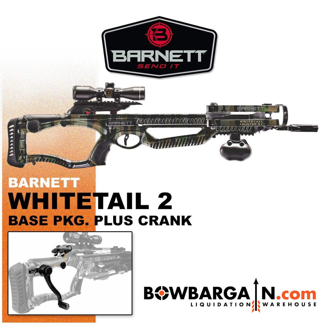 Barnett Whitetail Hunter II Crossbow Package Realtree Original NEW with crank!