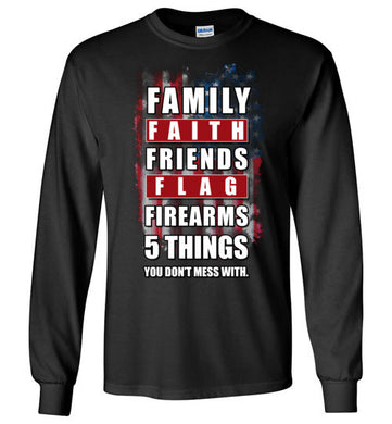 All American Long Sleeve T-Shirt