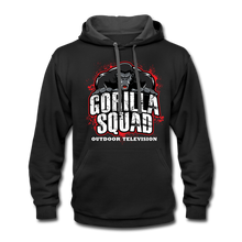 Gorilla Squad Contrast Hoodie - black/asphalt