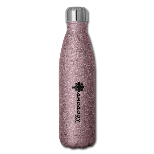 AR DADDYl Water Bottle - pink glitter