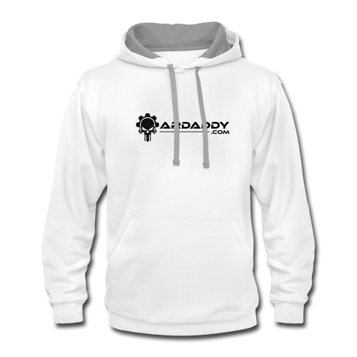 AR DADDY Hoodie - white/gray