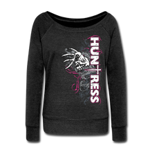 Hitmen Huntress Wideneck Sweatshirt - heather black